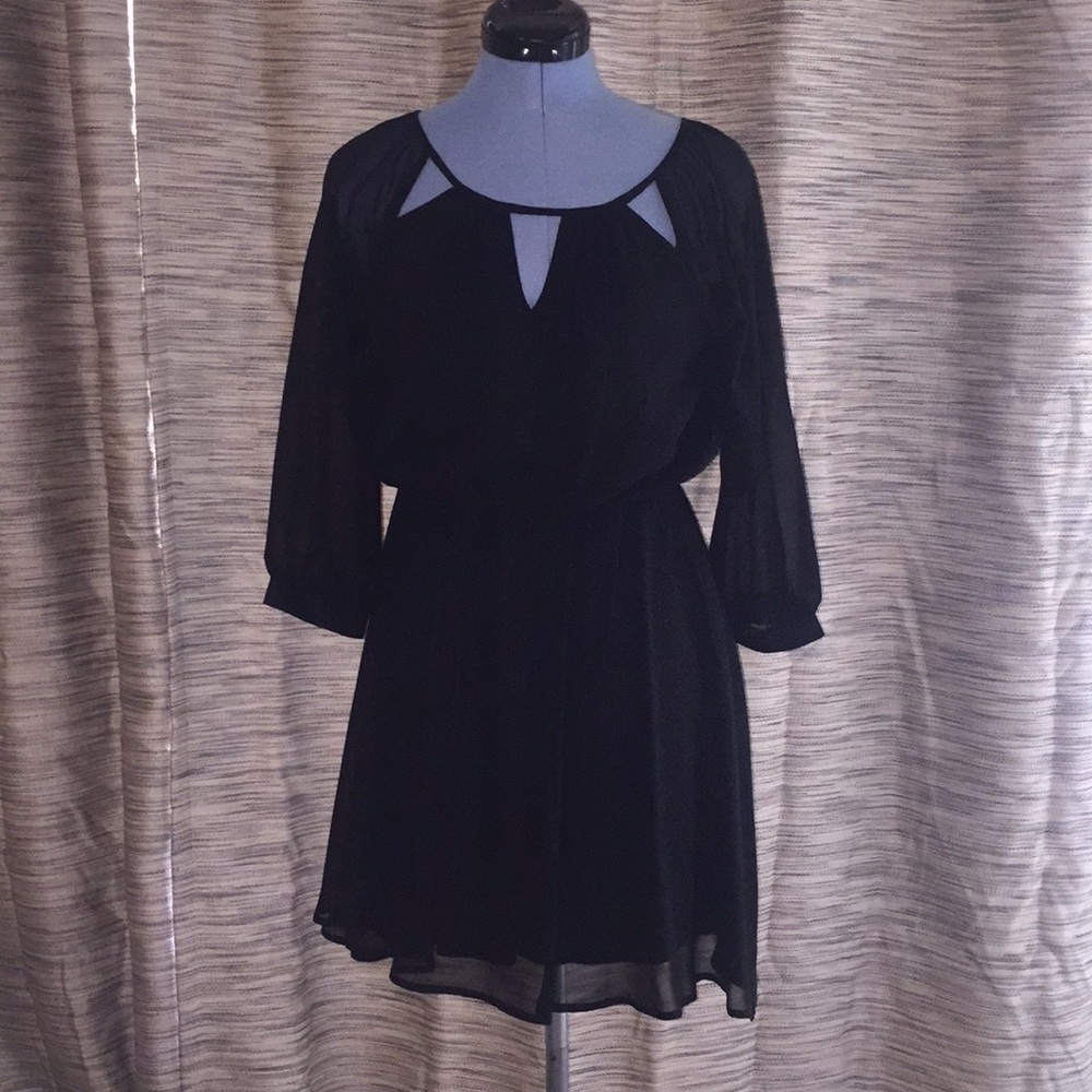 Mini Black Dress